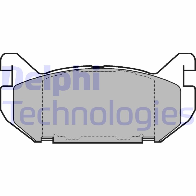 Delphi Diesel Remblokset LP802