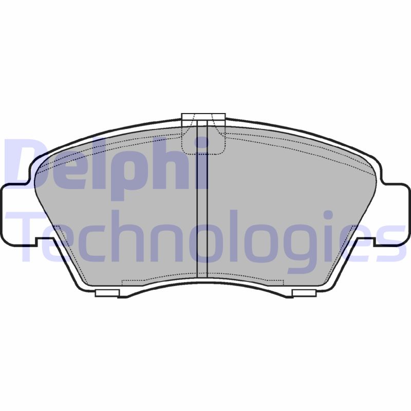 Delphi Diesel Remblokset LP810