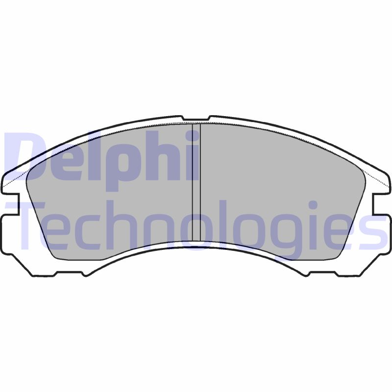 Delphi Diesel Remblokset LP871