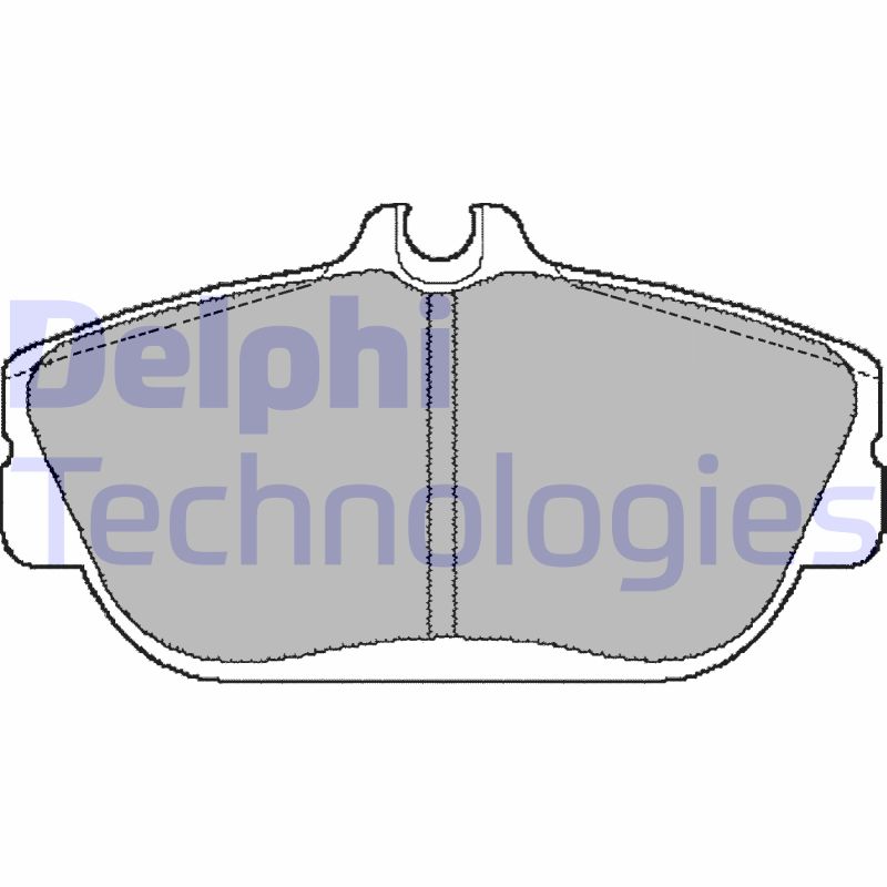 Delphi Diesel Remblokset LP887