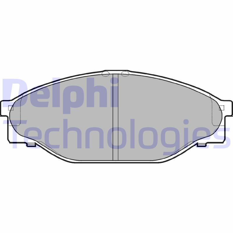 Delphi Diesel Remblokset LP950