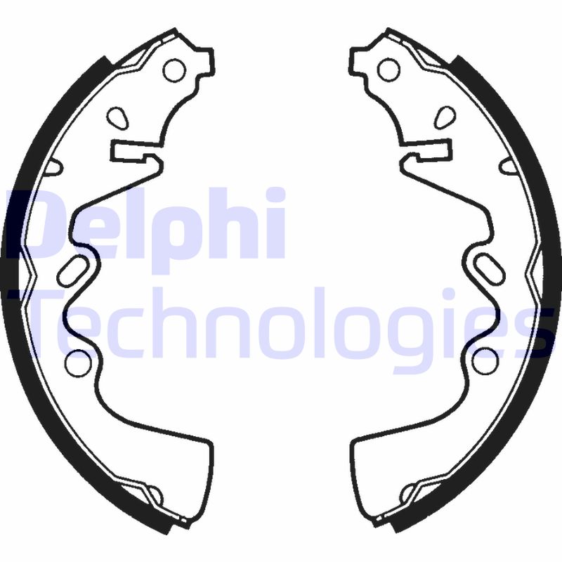 Delphi Diesel Remschoen set LS1302