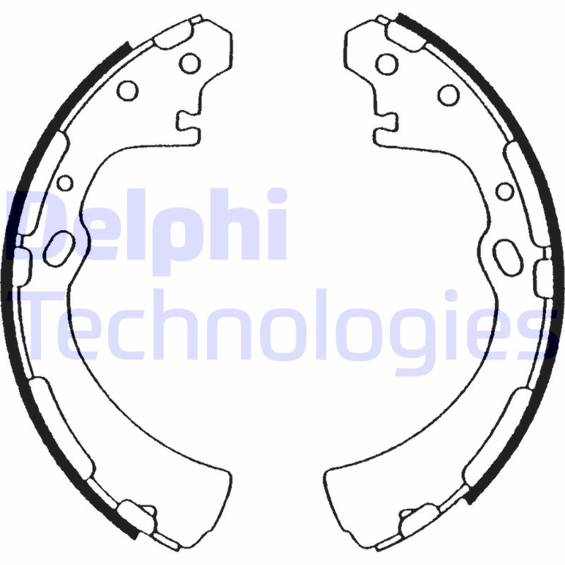 Delphi Diesel Remschoen set LS1553
