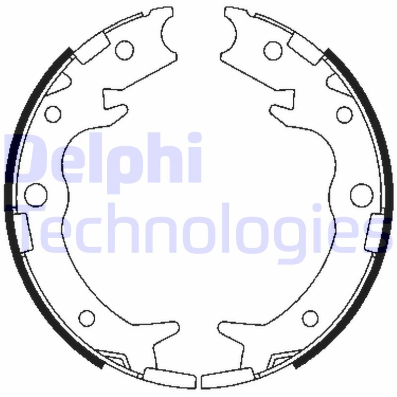 Delphi Diesel Remschoen set LS1900