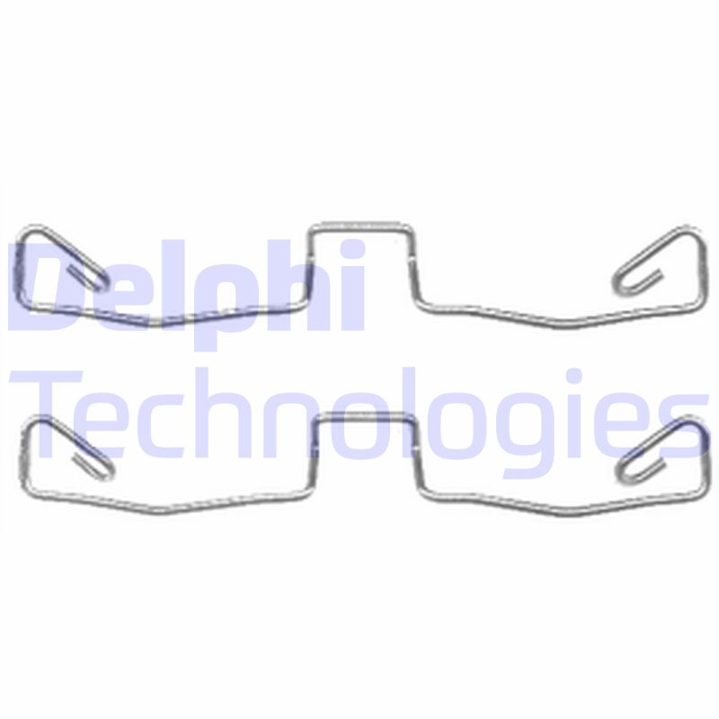 Delphi Diesel Rem montageset LX0448