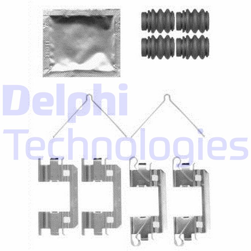 Delphi Diesel Rem montageset LX0568