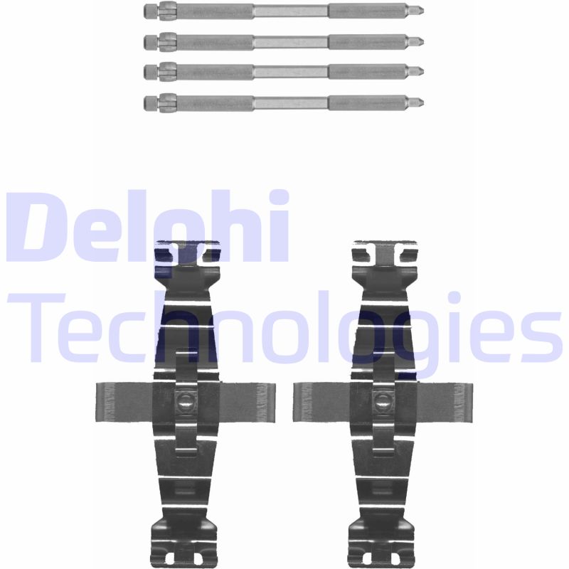 Delphi Diesel Rem montageset LX0674