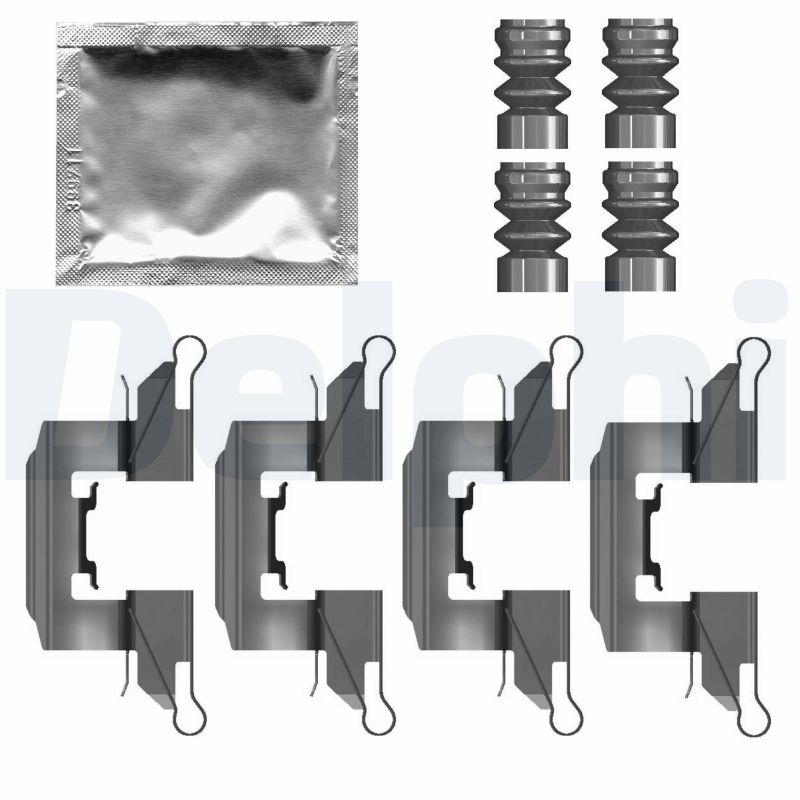 Delphi Diesel Accessoireset, schijfremblok LX0791