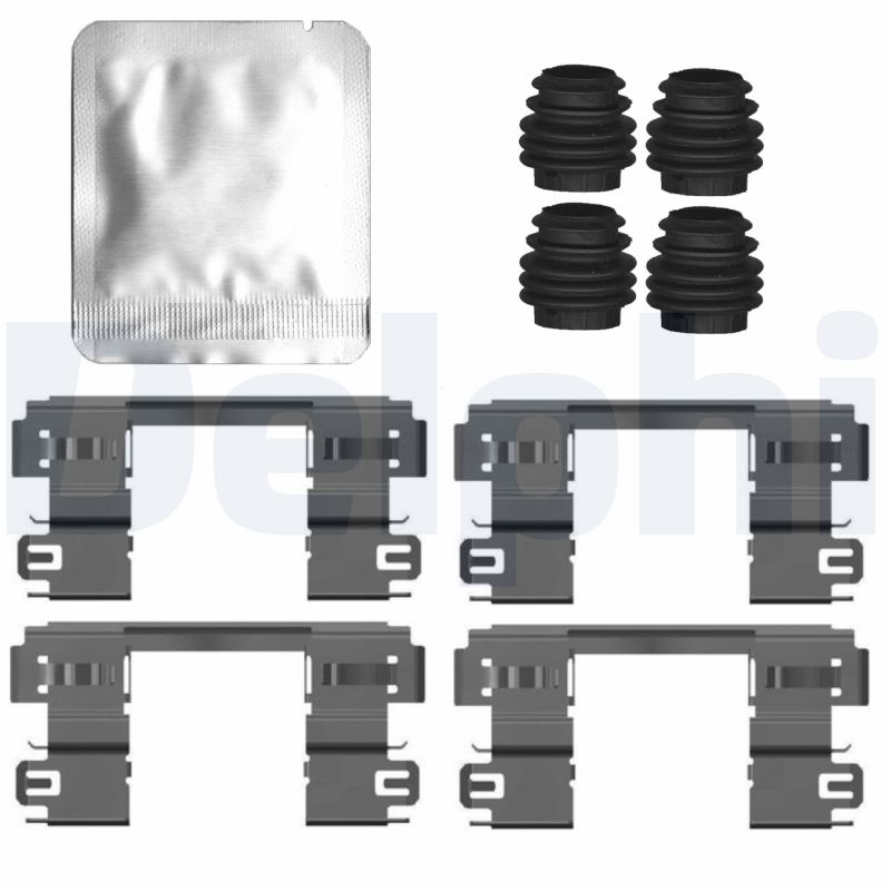 Delphi Diesel Accessoireset, schijfremblok LX0798