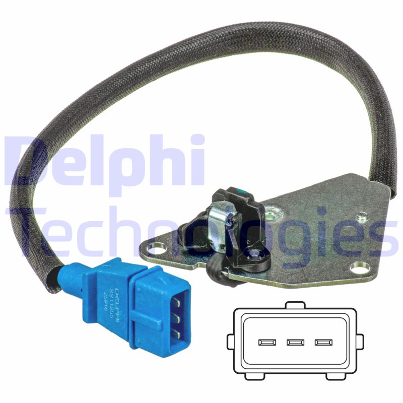 Delphi Diesel Nokkenas positiesensor SS11205