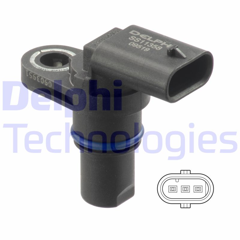 Delphi Diesel Nokkenas positiesensor SS11358