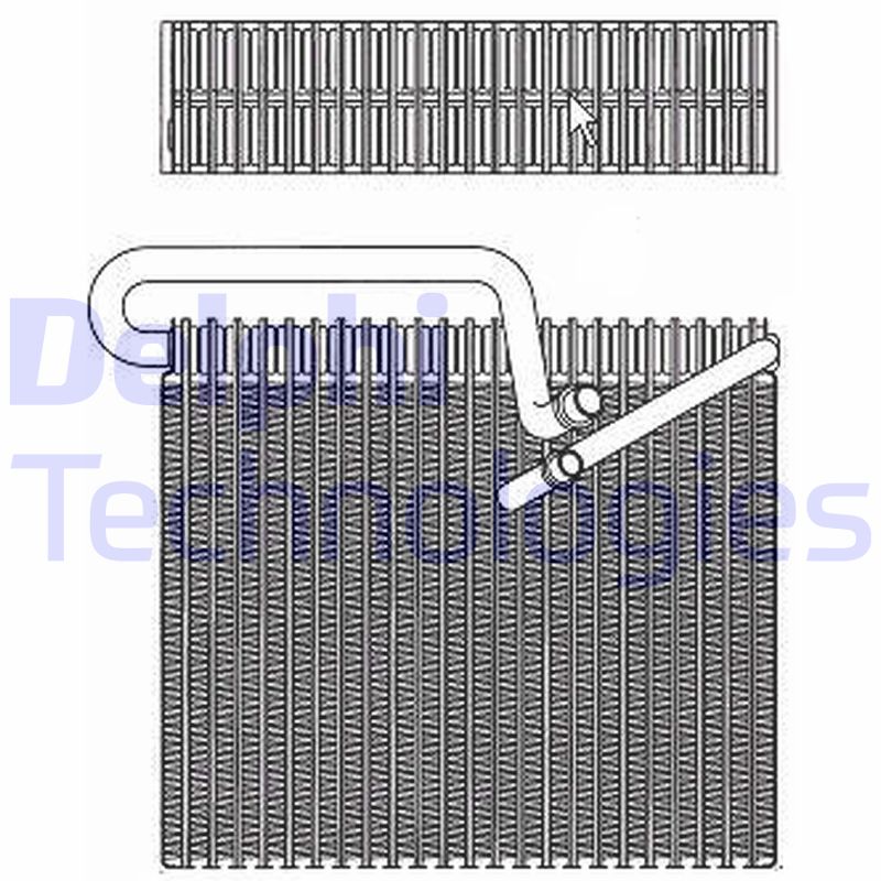 Delphi Diesel Airco verdamper TSP0525148