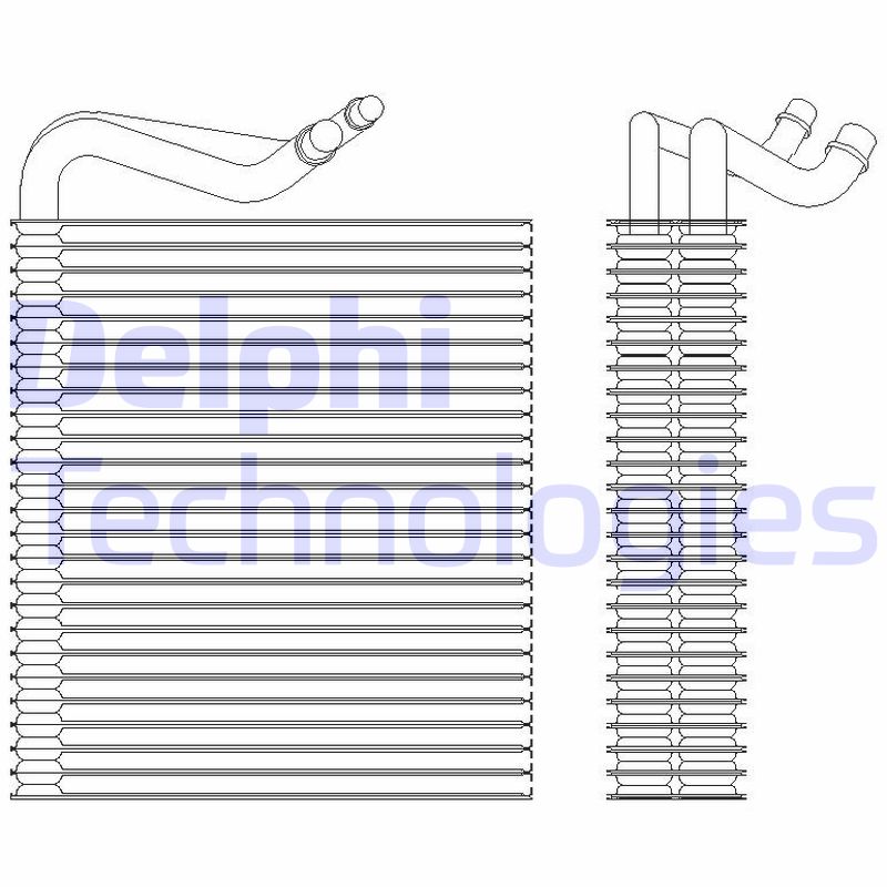 Delphi Diesel Airco verdamper TSP0525202