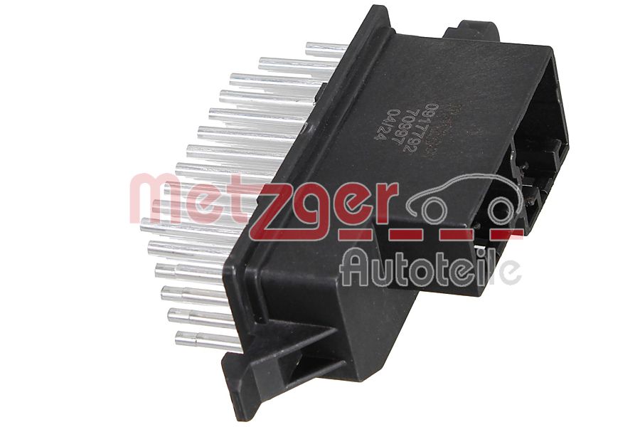 Metzger Regelaar, interieurventilator 0917792