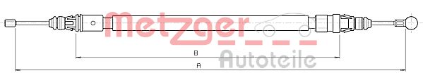 Metzger Handremkabel 10.6233