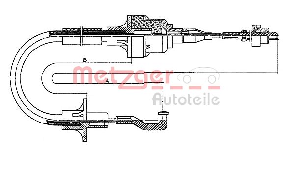 Metzger Koppelingskabel 11.256