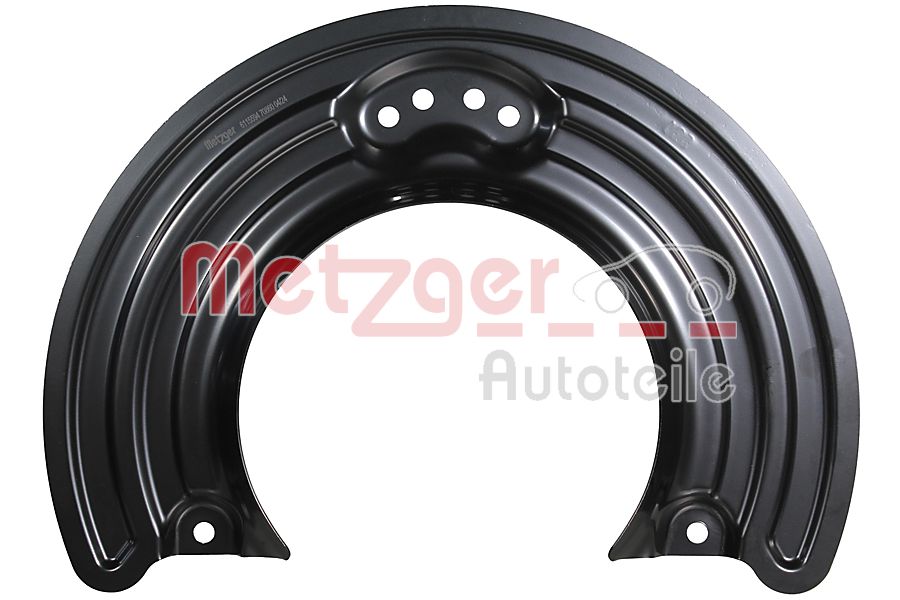 Metzger Dekplaat, remschijf 6115594