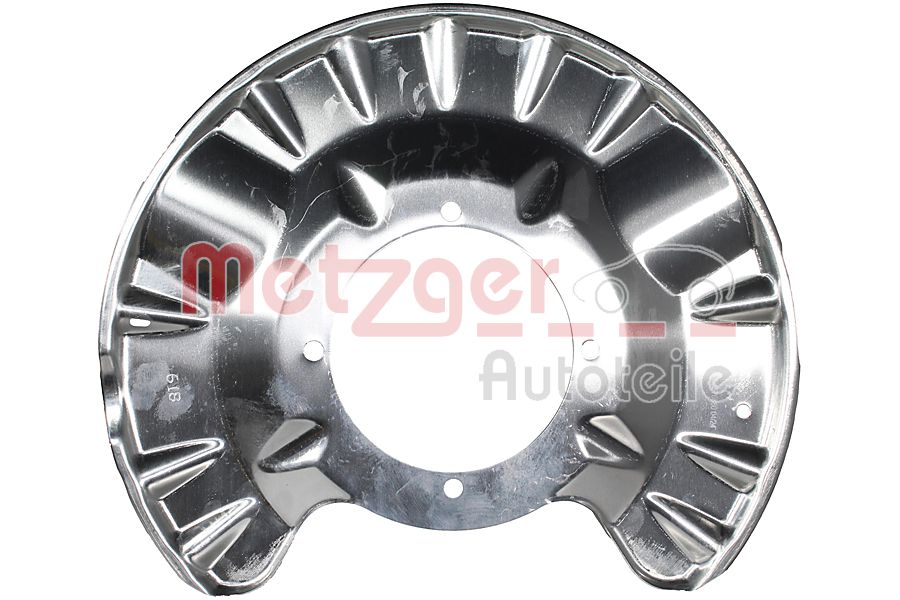 Metzger Dekplaat, remschijf 6115602