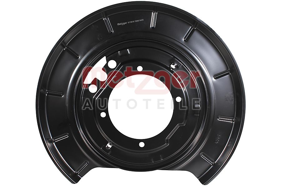 Metzger Dekplaat, remschijf 6115618