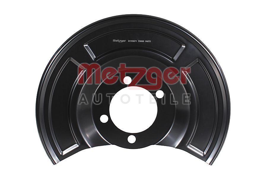 Metzger Dekplaat, remschijf 6115621