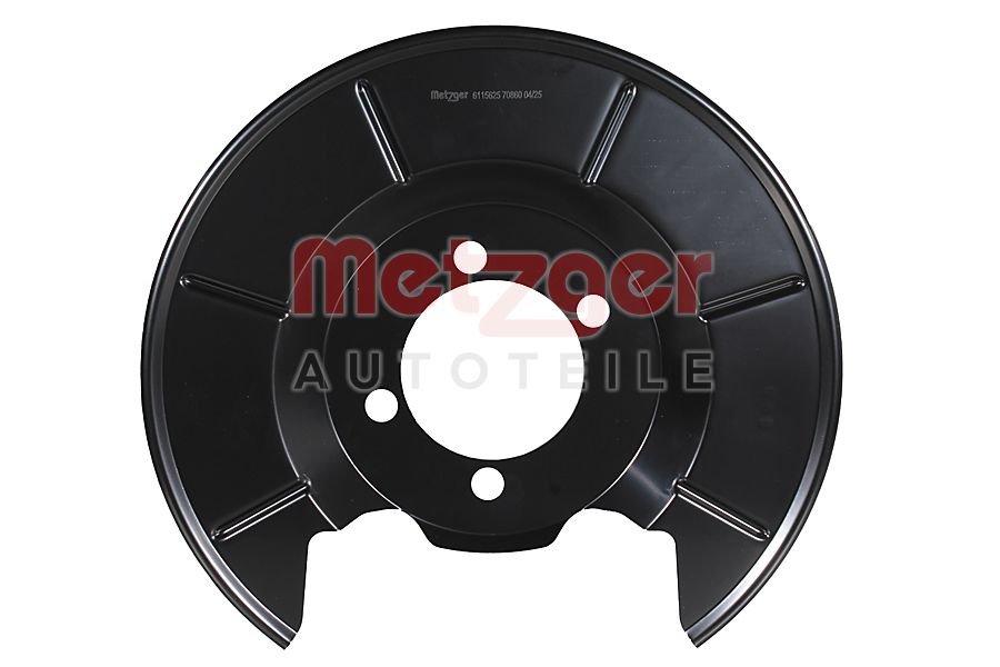 Metzger Dekplaat, remschijf 6115625