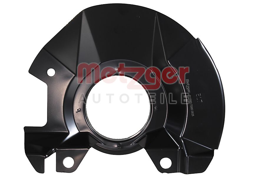 Metzger Dekplaat, remschijf 6115663