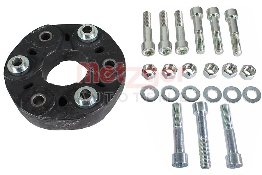 Metzger Rubber askoppeling / Hardyschijf 8073642