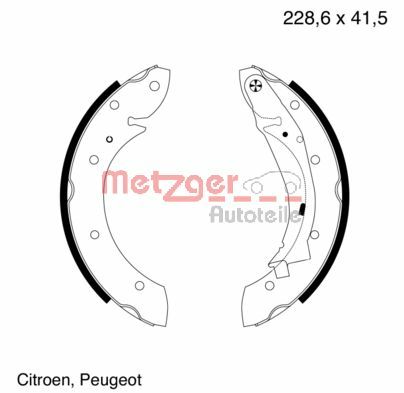 Metzger Remschoen set MG 641