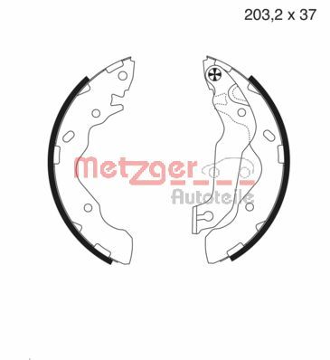 Metzger Remschoen set MG 987