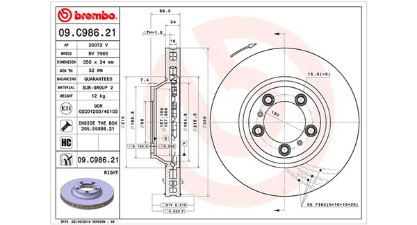 Magneti Marelli Remschijven 360406166601