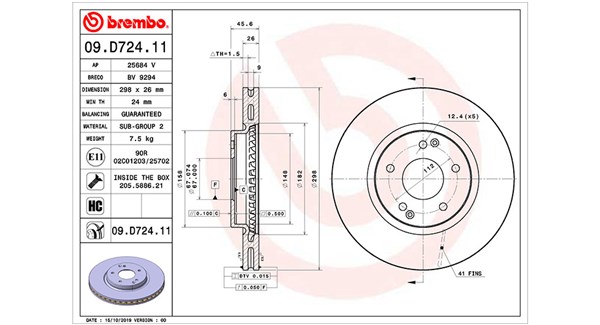 Magneti Marelli Remschijven 360406170701