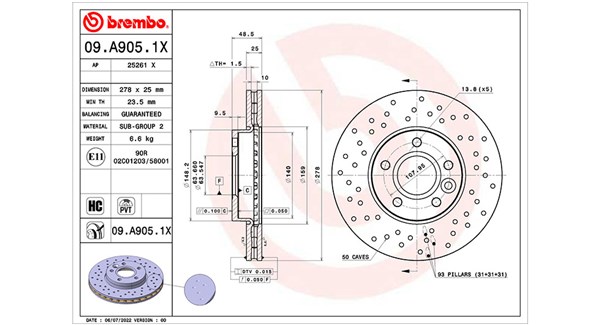 Magneti Marelli Remschijven 360406176202