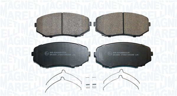 Magneti Marelli Remblokkenset, schijfrem 363916061360