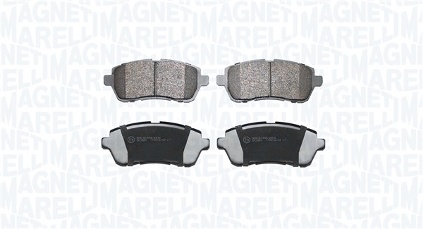 Magneti Marelli Remblokkenset, schijfrem 363916061480