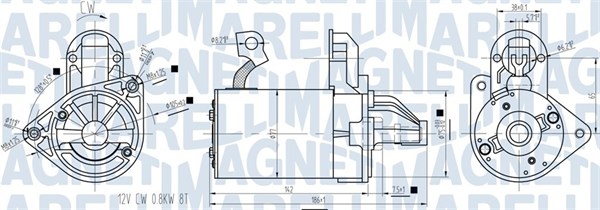 Magneti Marelli Starter 063721422010