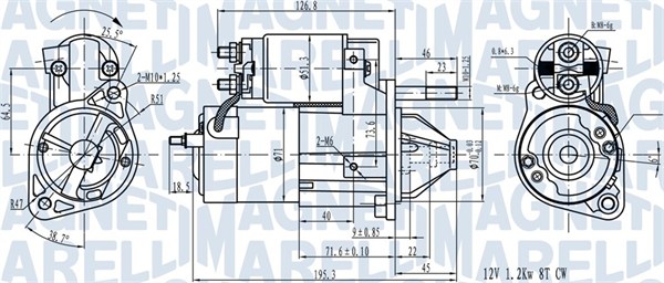 Magneti Marelli Starter 063721492010