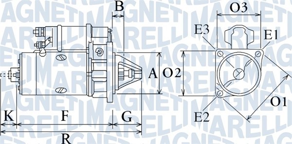 Magneti Marelli Starter 063720325010