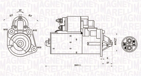 Magneti Marelli Starter 063720680010