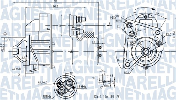 Magneti Marelli Starter 063720681010