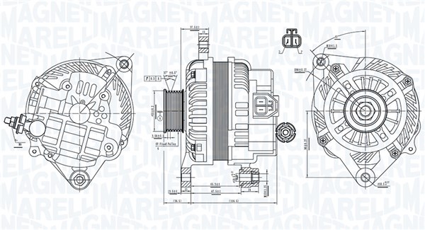 Magneti Marelli Alternator/Dynamo 063731898010
