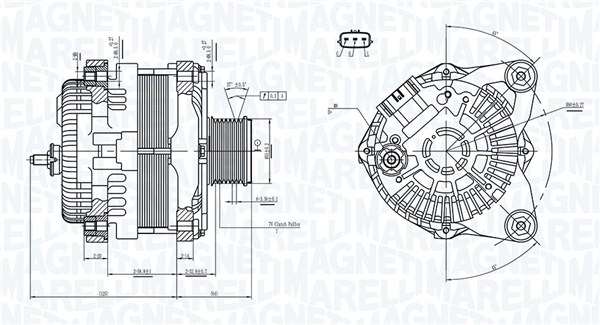 Magneti Marelli Alternator/Dynamo 063732182010