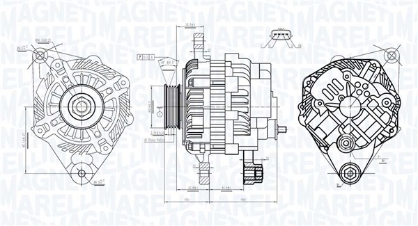 Magneti Marelli Alternator/Dynamo 063733526010