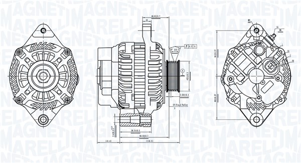 Magneti Marelli Alternator/Dynamo 063736439010