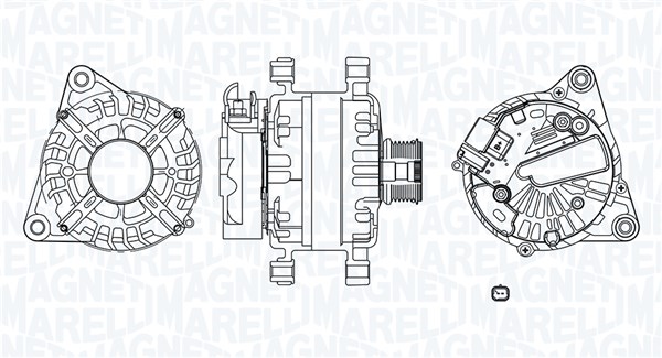 Magneti Marelli Dynamo / Alternator 063730846010