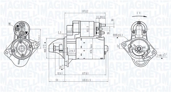 Magneti Marelli Starter 063725395010