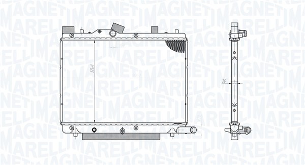 Magneti Marelli Radiateur 350213182800