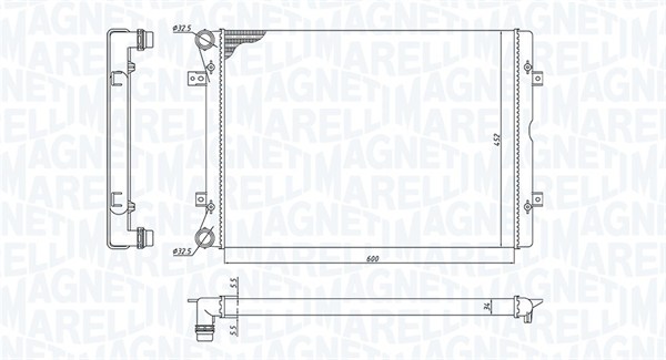 Magneti Marelli Radiateur 350213196100