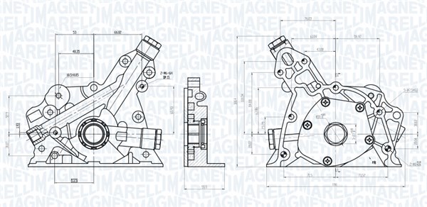 Magneti Marelli Oliepomp 351516000024
