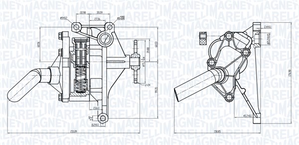 Magneti Marelli Oliepomp 351516000041