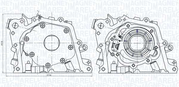 Magneti Marelli Oliepomp 351516000075